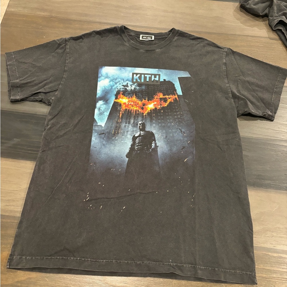 Kith Black and Blue Graphic Tee